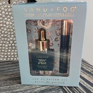 Vanilla Musk Eau de Parfum Oil Set - Blue and Gold